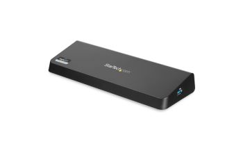 StarTech.com USB 3.0 Dockingstation für zwei Monitore mit HDMI & 4K DisplayPort - USB 3.0 auf 4x USB-A, Ethernet, HDMI und DP - USB Typ A Universal Dockingstation für Mac & Windows