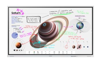 Samsung WM85B Interaktiver Flachbildschirm 2,16 m (85") LCD WLAN 350 cd/m² 4K Ultra HD Hellgrau Touchscreen
