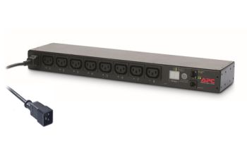 APC AP7921B Stromverteilereinheit (PDU) 8 AC-Ausgänge 0U/1U Schwarz