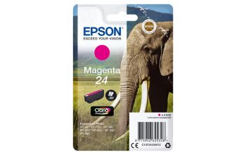 Epson Elephant Singlepack Magenta 24 Claria Photo HD Ink