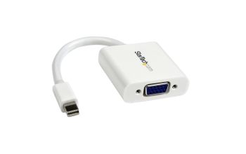 StarTech.com mini DisplayPort auf VGA Adapter - mDP zu VGA (Stecker/Buchse) 1920x1200 - Weiß