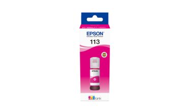 Epson 113 EcoTank Pigment Magenta ink bottle