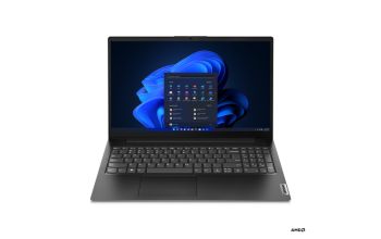 Lenovo V V15 Laptop 39,6 cm (15.6") Full HD AMD Ryzen™ 5 7520U 16 GB LPDDR5-SDRAM 512 GB SSD Wi-Fi 5 (802.11ac) Windows 11 Pro Schwarz