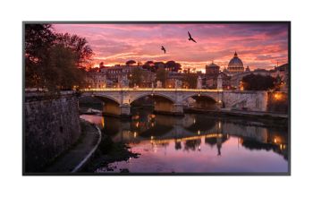 Samsung QB85R-B Digital Signage Flachbildschirm 2,16 m (85") VA WLAN 350 cd/m² 4K Ultra HD Schwarz Tizen 4.0 16/7