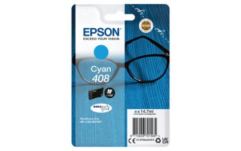 Epson Singlepack Cyan 408 DURABrite Ultra Ink