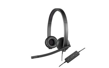 Logitech H570e Kopfhörer Kabelgebunden Kopfband Büro/Callcenter USB Typ-A Schwarz