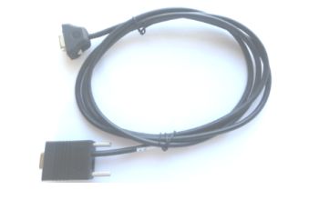 Zebra CBL-58918-02 Serien-Kabel Schwarz 0,7 m RS232 DB9