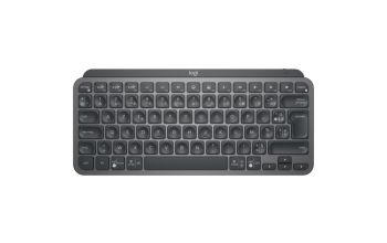 Logitech MX Keys Mini for Business Tastatur RF Wireless + Bluetooth AZERTY Französisch Graphit