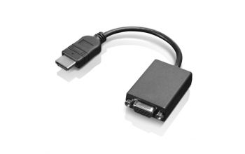 Lenovo HDMI / VGA 0,2 m Schwarz