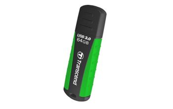 Transcend JetFlash 810 64GB USB 3.0 USB-Stick USB Typ-A 3.2 Gen 1 (3.1 Gen 1) Schwarz, Grün