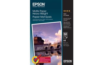 Epson Matte Paper Heavy Weight - A4 - 50 Blätter