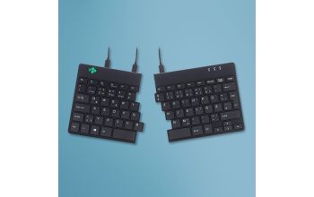 R-Go Tools Split R-Go Break Tastatur, QWERTZ (DE), verkabelt, schwarz