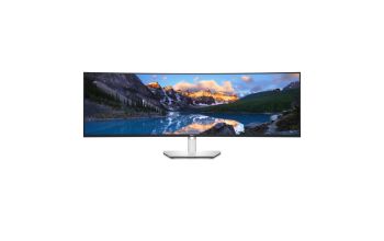 DELL UltraSharp U4924DW LED display 124,5 cm (49") 5120 x 1440 Pixel 5K Ultra HD LCD Schwarz, Silber