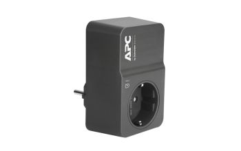 APC PM1WB-GR Spannungsschutz Schwarz 1 AC-Ausgänge 230 V