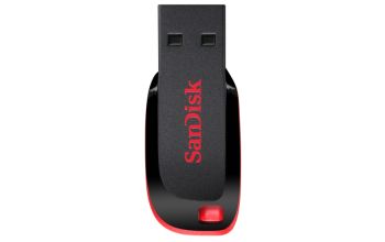 SanDisk Cruzer Blade USB-Stick 64 GB USB Typ-A 2.0 Schwarz, Rot