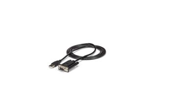 StarTech.com USB auf Seriell RS232 Adapter - DB9 Seriell DCE Adapter Kabel mit FTDI - Null Modem - USB 1.1 / 2.0 - USB Busbetrieben