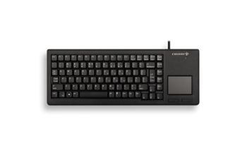 CHERRY XS Touchpad Tastatur USB QWERTY UK Englisch Schwarz