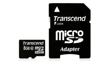 Transcend TS8GUSDHC10 Speicherkarte 8 GB MicroSDHC NAND Klasse 10