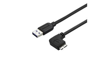 StarTech.com 50cm Slim Micro USB 3.0 Kabel rechtsgewinkelt