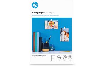 HP Normales Fotopapier, glänzend, 200 g/m2, 10 x 15 cm (101 x 152 mm), 100 Blatt