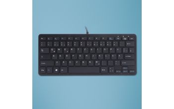 R-Go Tools Compact R-Go Tastatur, QWERTZ (DE), verkabelt, schwarz