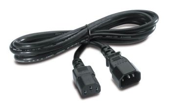 APC C13/C14 2.5m Schwarz 2,5 m C14-Koppler C13-Koppler