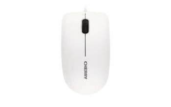 CHERRY MC 1000 Kabelgebundene Maus, Weiß Grau, USB