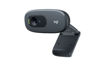 Logitech C270 HD Webcam 3 MP 1280 x 720 Pixel USB 2.0 Schwarz