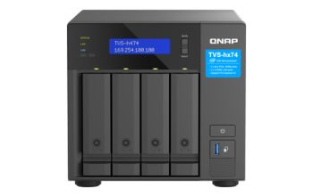 QNAP TVS-H474 NAS Tower Ethernet/LAN Schwarz G7400
