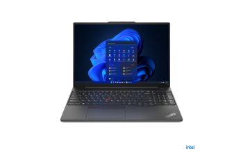 Lenovo ThinkPad E16 Laptop 40,6 cm (16") WUXGA Intel® Core™ i5 i5-1335U 8 GB DDR4-SDRAM 256 GB SSD Wi-Fi 6 (802.11ax) Windows 11 Pro Schwarz