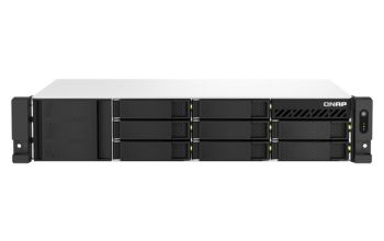 QNAP TS-873AEU-4G NAS & Speicherserver Rack (2U) Ethernet/LAN Schwarz V1500B