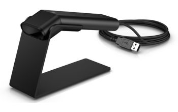 HP Engage One Prime Barcode Scanner Tragbares Barcodelesegerät 2D LED Schwarz