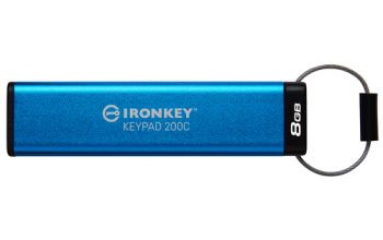 Kingston Technology IronKey 8GB USB-C Keypad 200C, FIPS 140-3 Lvl 3 (ausstehend) AES-256
