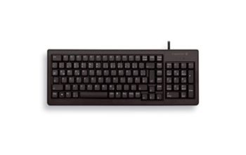 CHERRY XS G84-5200 COMPACT KEYBOARD, Kabelgebunden, USB/PS2, Schwarz (QWERTZ - DE)