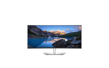 DELL UltraSharp U3824DW LED display 95,2 cm (37.5") 3840 x 1600 Pixel Wide Quad HD+ LCD Schwarz, Silber