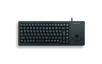 CHERRY XS Trackball Tastatur USB QWERTY Nordisch Schwarz