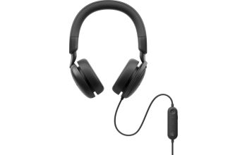 DELL WH5024 Kopfhörer Kabelgebunden Kopfband Anrufe/Musik USB Typ-C Schwarz