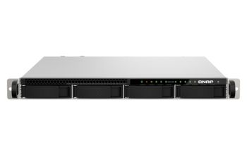 QNAP TS-h987XU-RP NAS Rack (1U) Ethernet/LAN Schwarz, Silber E-2334