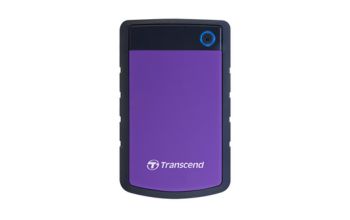 Transcend StoreJet 25H3 Externe Festplatte 4 TB Schwarz, Violett