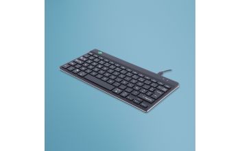 R-Go Tools Compact Break R-Go Tastatur, AZERTY (FR), verkabelt, schwarz