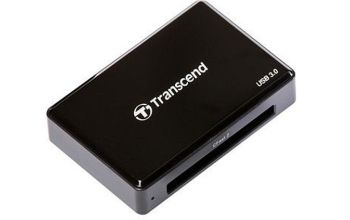 Transcend CFast 2.0 USB3.0 Kartenleser USB 3.2 Gen 1 (3.1 Gen 1) Schwarz