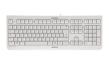 CHERRY KC 1000 Tastatur USB QWERTY Nordisch Grau