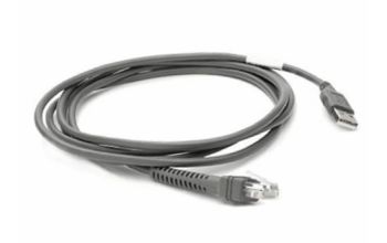 Zebra CBA-U21-S07ZBR Serien-Kabel Schwarz 2,1 m USB EAS