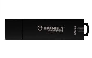 Kingston Technology IronKey 32GB D300S AES 256 XTS verschlüsselter USB-Stick