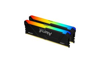 Kingston Technology FURY 32GB 3200MT/s DDR4 CL16 DIMM (2er-Kit) 1Gx8 Beast RGB
