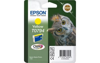 Epson Owl Singlepack Yellow T0794 Claria Photographic Ink