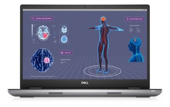 DELL Precision 7780 Mobiler Arbeitsplatz 43,9 cm (17.3") Full HD Intel® Core™ i7 i7-13850HX 16 GB DDR5-SDRAM 512 GB SSD NVIDIA RTX 2000 Ada Wi-Fi 6E (802.11ax) Windows 11 Pro Grau