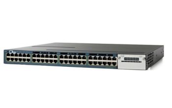 Cisco Catalyst 3560X-48PF-S Managed L3 Gigabit Ethernet (10/100/1000) Power over Ethernet (PoE) 1U Blau