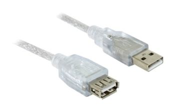 DeLOCK 82239 USB Kabel 1,8 m USB 2.0 USB A Weiß
