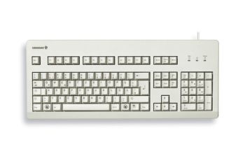 CHERRY G80-3000 Tastatur USB QWERTY UK Englisch Grau